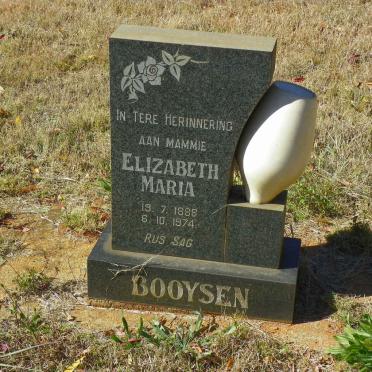 BOOYSEN Elizabeth Maria 1888-1974