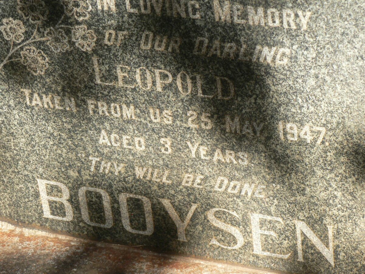 BOOYSEN Leopold -1947