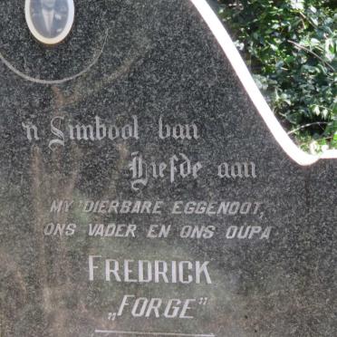 BOOYZEN Fredrick 1899-1970 &amp; Johanna Catorina Adriana nee SCOTT 1908-1985