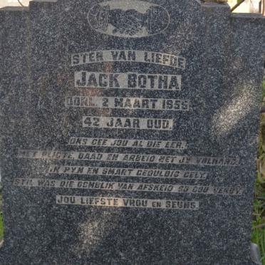 BOTHA Jack -1955