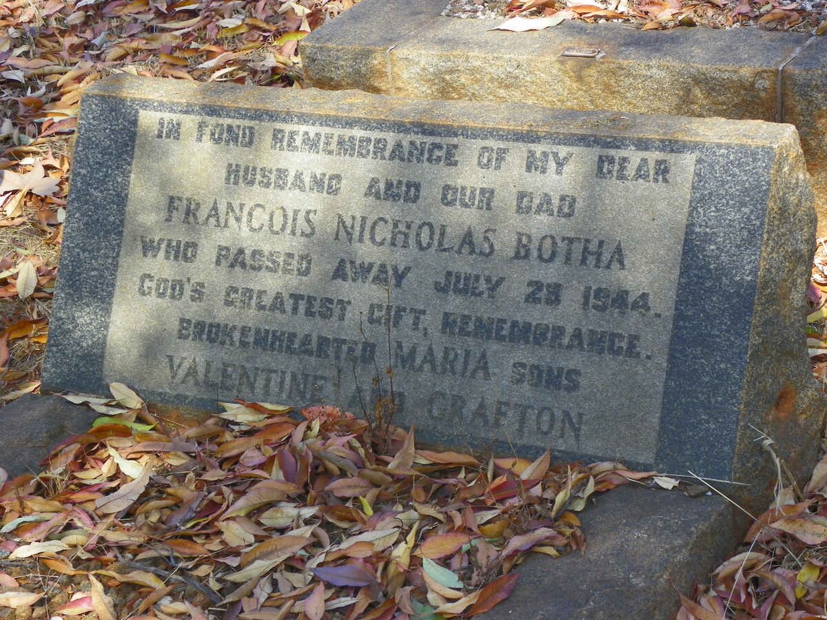 BOTHA Francois Nicholas -1944