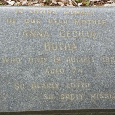 BOTHA Anna Cecilia -1952