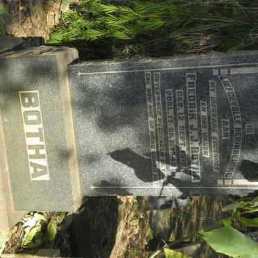 BOTHA Frederik J.J. 1910-1943