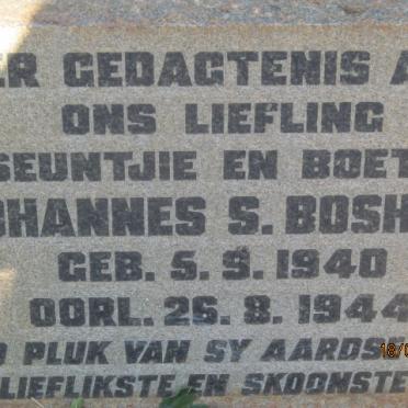 BOSHOFF Johannes S. 1940-1944
