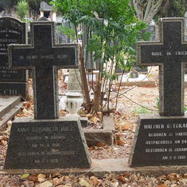 BOLZ Walter Ottokar 1890-1961 &amp; Anna Elisabeth 1891-1970