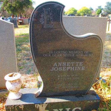 BRNIC Annette Josephine 1938-2006