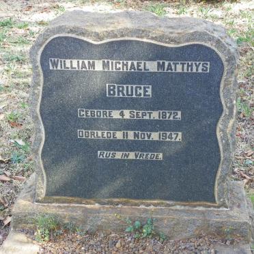 BRUCE William Michael Matthys 1872-1947