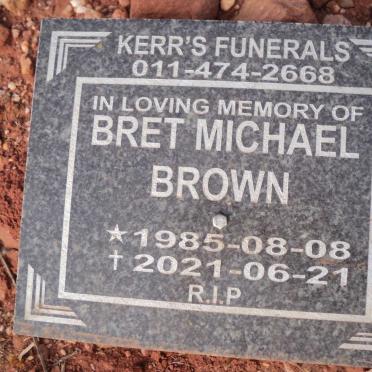 BROWN Bret Michael 1985-2021