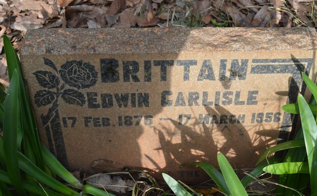 BRITTAIN Edwin Carlisle 1876-1956