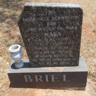 BRIEL Mara 1920-1976