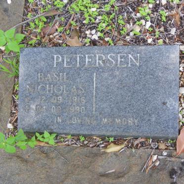 BROWN Edward 1887-1944 &amp; Margaret B. 1894-1990 :: PETERSEN Basil Nicholas 1916-1990