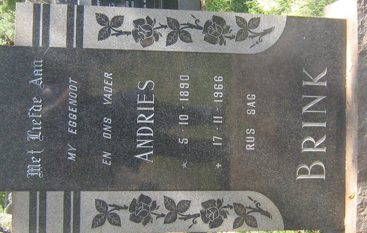 BRINK Andries 1890-1966