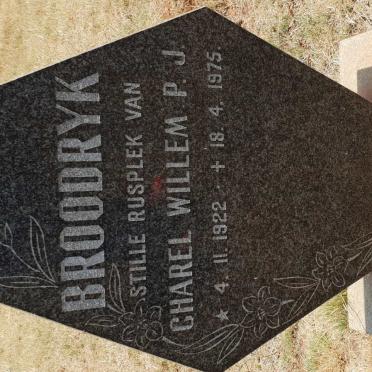 BROODRYK Charel Willem P.J. 1922-1975