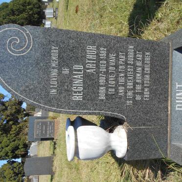 BUNT Reginald Arthur 1907-1982