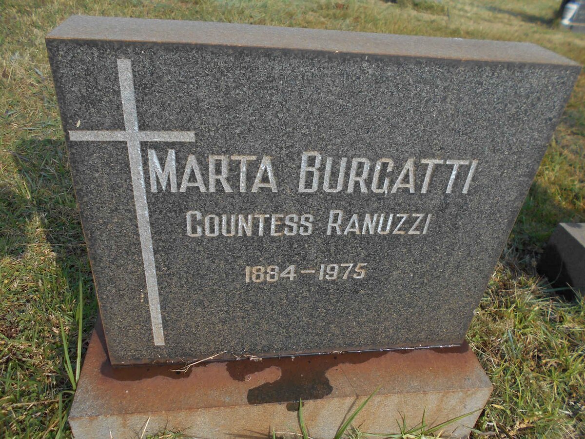 BURGATTI Marta 1884-1975