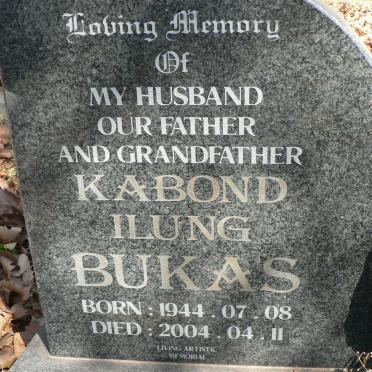 BUKAS Kabond Ilung 1944-2004