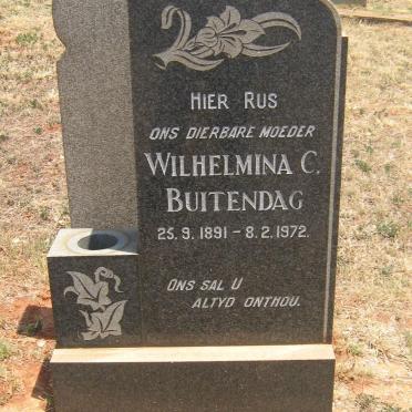 BUITENDAG Wilhelmina C. 1891-1972