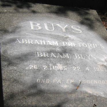 BUYS Abraham Pretorius 1905-1967 & Christina Johanna KOTZE 1912-1994 :: BUYS Hendrik Abrahams 1935- :: BUYS Christina Johanna 1932-1990