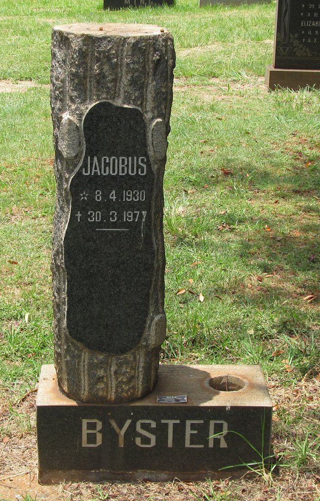 BYSTER Jacobus 1930-1977