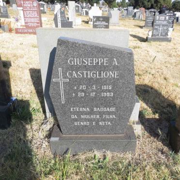 CASTIGLIONE Giuseppe A. 1915-1993