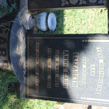 CARR Elizabeth Annie 1887-1956