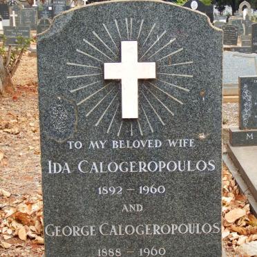 CALOGEROPOULOS George 1888-1960 &amp; Ida 1892-1960