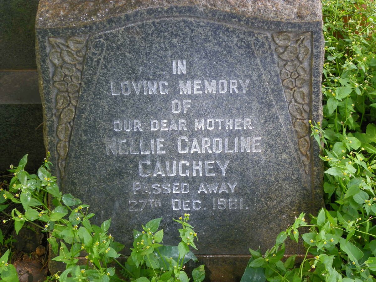 CAUGHEY Nellie Caroline -1961