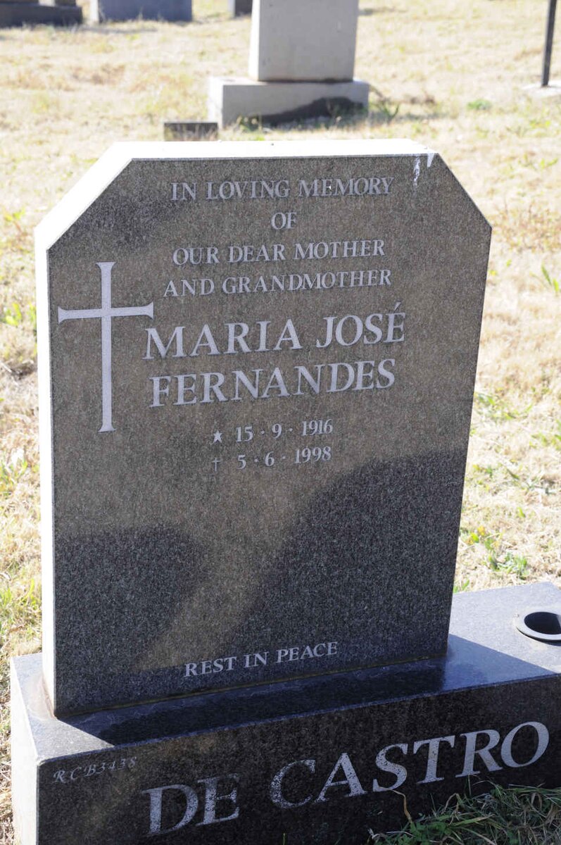 CASTRO Maria Jose Fernandes, de 1916-1998