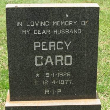 CARO Percy 1926-1977