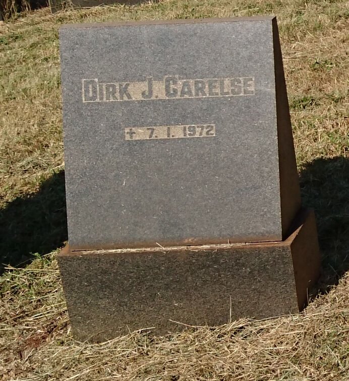 CARELSE Dirk J. -1972