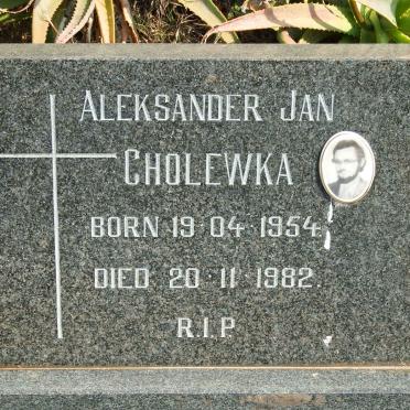 CHOLEWKA Aleksander Jan 1954-1982