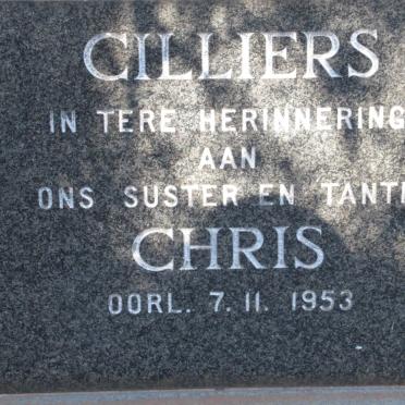 CILLIERS Chris -1953