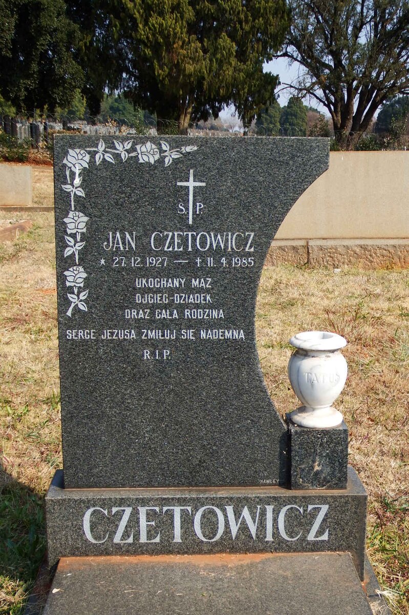 CZETOWICZ Jan 1927-1985