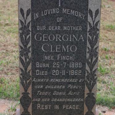 CLEMO Georgina nee FINCH 1889-1962