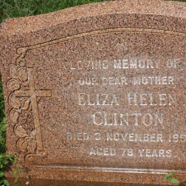 CLINTON Eliza Helen -1952