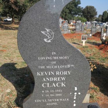 CLACK Kevin Rory Andrew 1951-2006