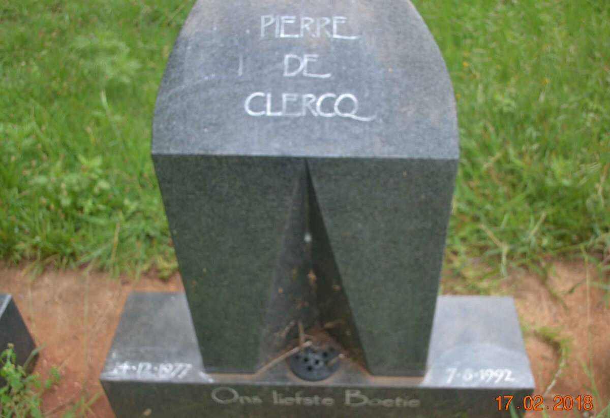 CLERCQ Pierre, de 1977-1992