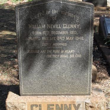CLENNY Nevill William 1910-1948