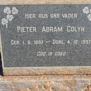 COLYN Pieter Abram 1887-1957