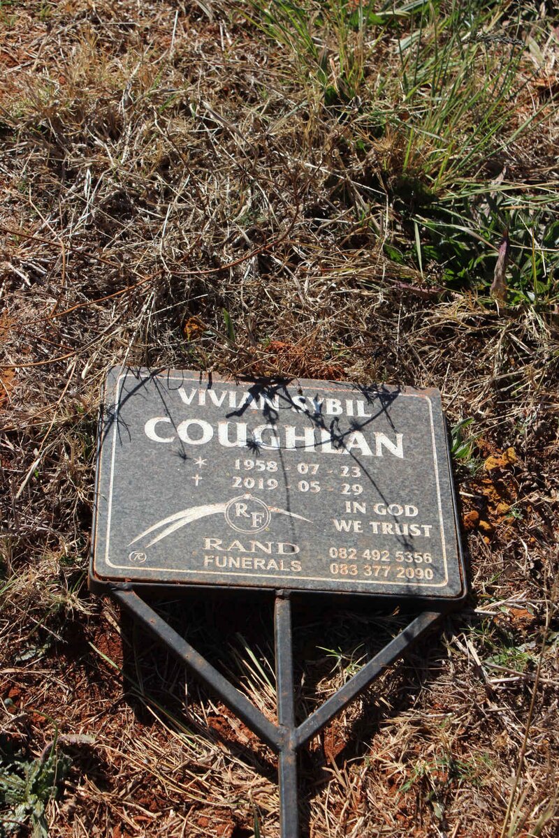 COUGHLAN Vivian Sybil 1958-2019