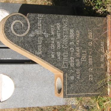 CONSTANCE Bill 1897-1967 &amp; Ethel 1899-1966