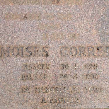 CORREIA Moises 1926-1995