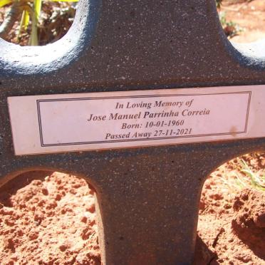 CORREIRA Jose Manuel Parrinha 1960-2021