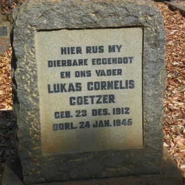 COETZER Lukas Cornelis 1912-1945