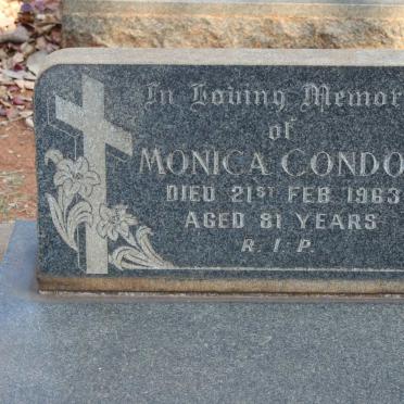 CONDON Monica -1963
