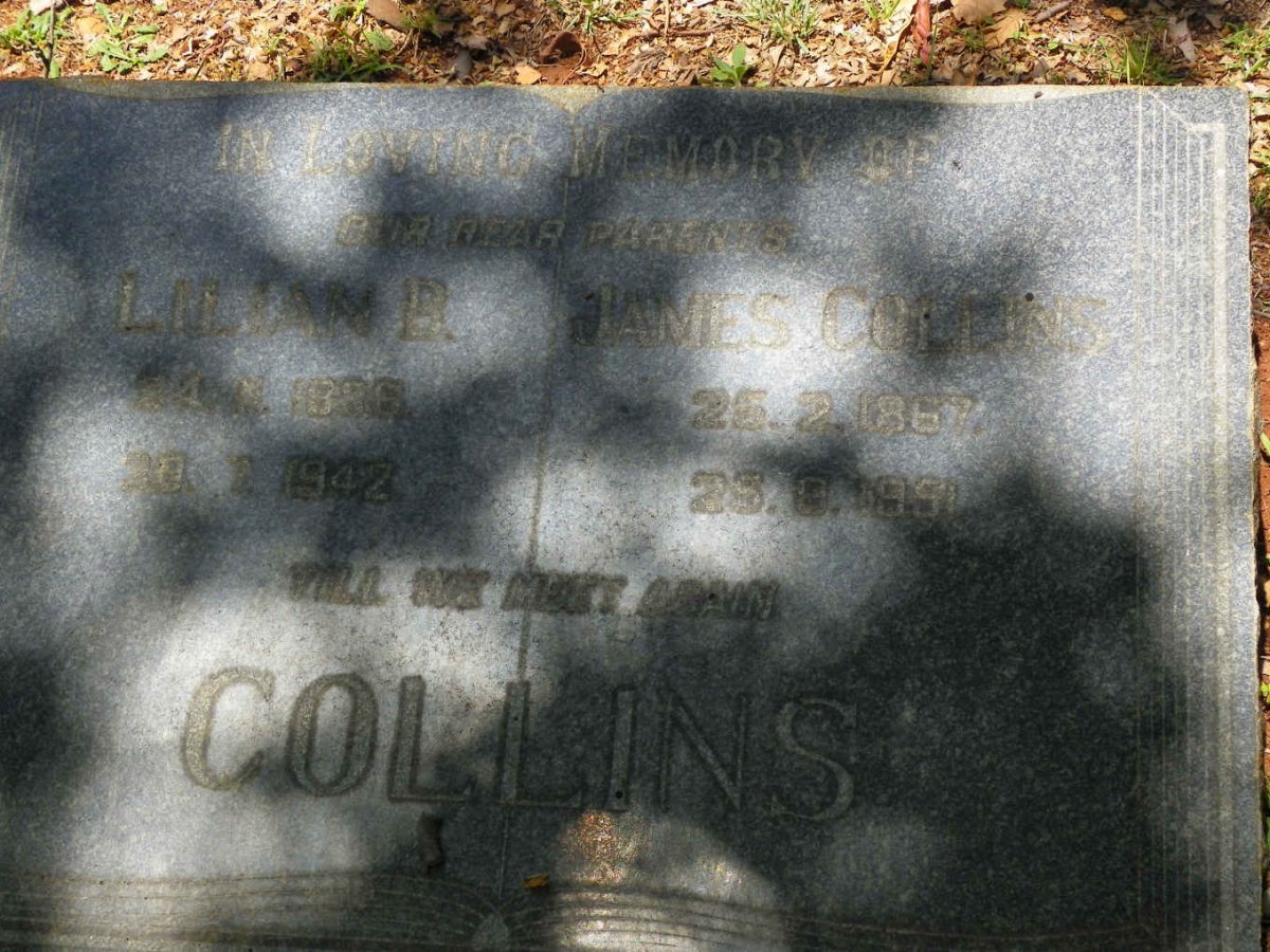 COLLINS James 1867-1951 &amp; Lilian B. 1886-1942