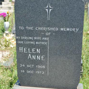COONEY Helen Anne 1908-1972