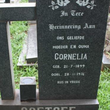 COETSEE Cornelia 1899-1974