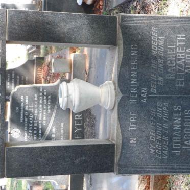 COETZEE Johannes Jacobus 1909-1965 &amp; Rachel Elizabeth Alida 1910-1994