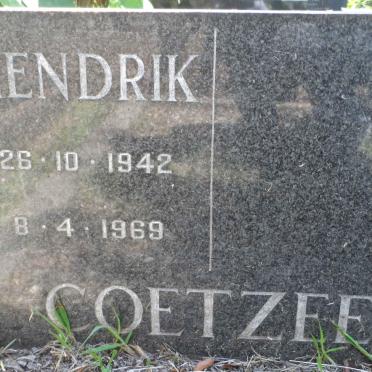 COETZEE Hendrik 1942-1969